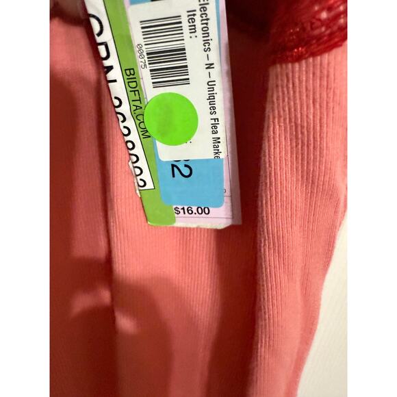 Size XS Women's Sleeveless Lace Trim Knit Bodycon Dress - Wild Fable Coral Pink - Picture 5 of 7